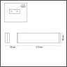 Настенный светильник ODEON LIGHT HIGHTECH FRAMANT 4293/20WL